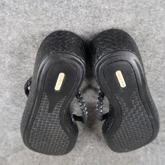 Cole Haan Shoes Womens 8 Sandals Fashion Leather Braided Strap Slip On Flip Flop - Picture 11 of 11